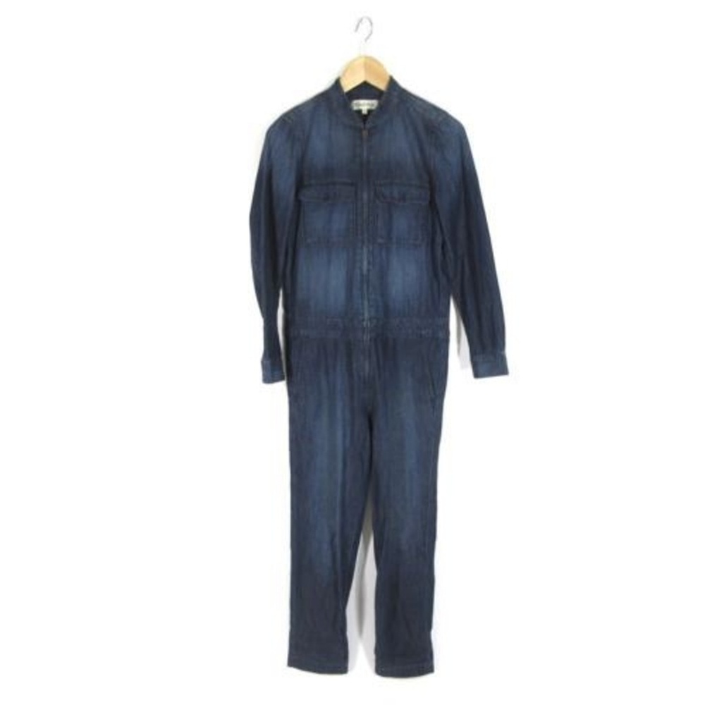 Madewell Denim Coverall Jumpsuit